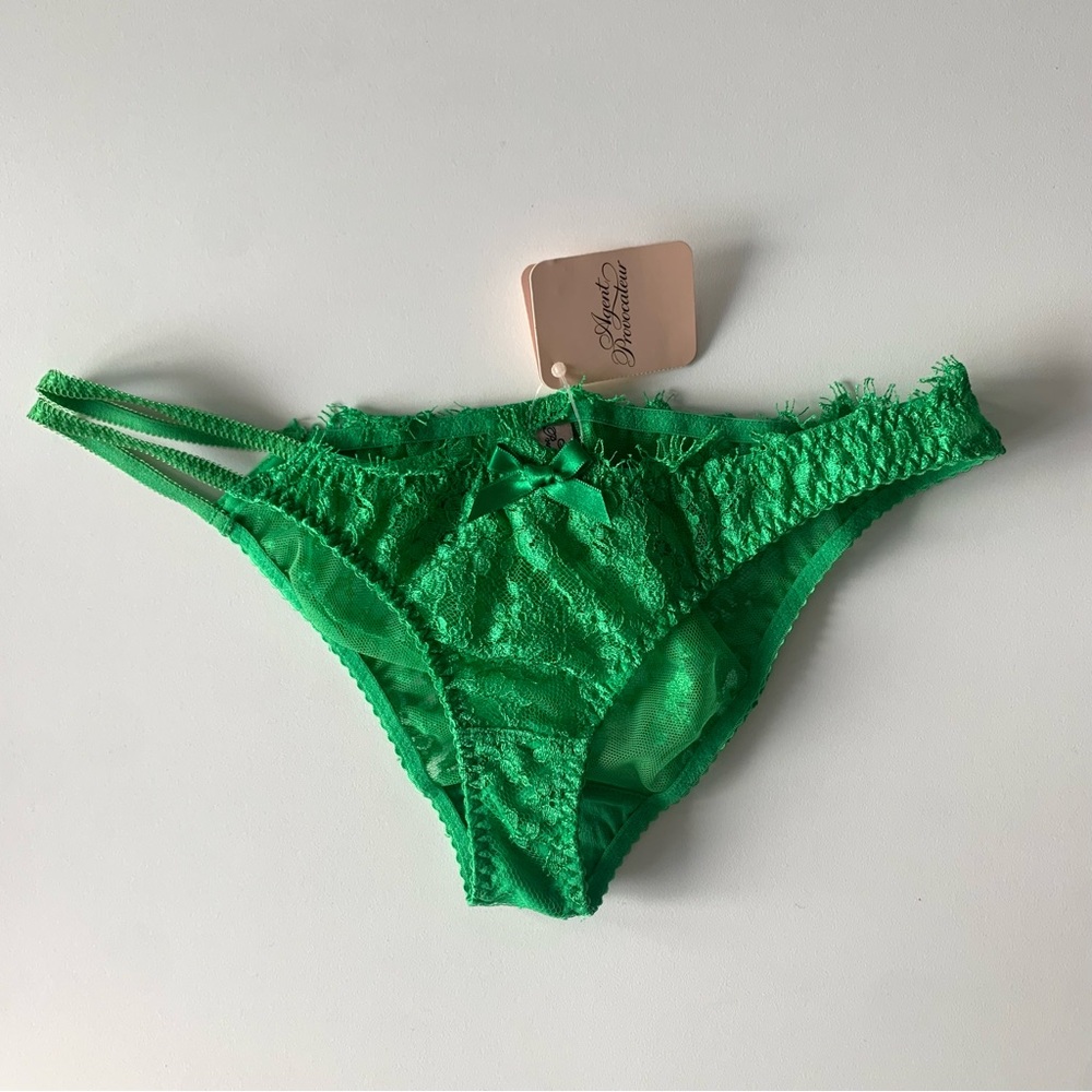 AGENT PROVOCATEUR Payge Green Briefs